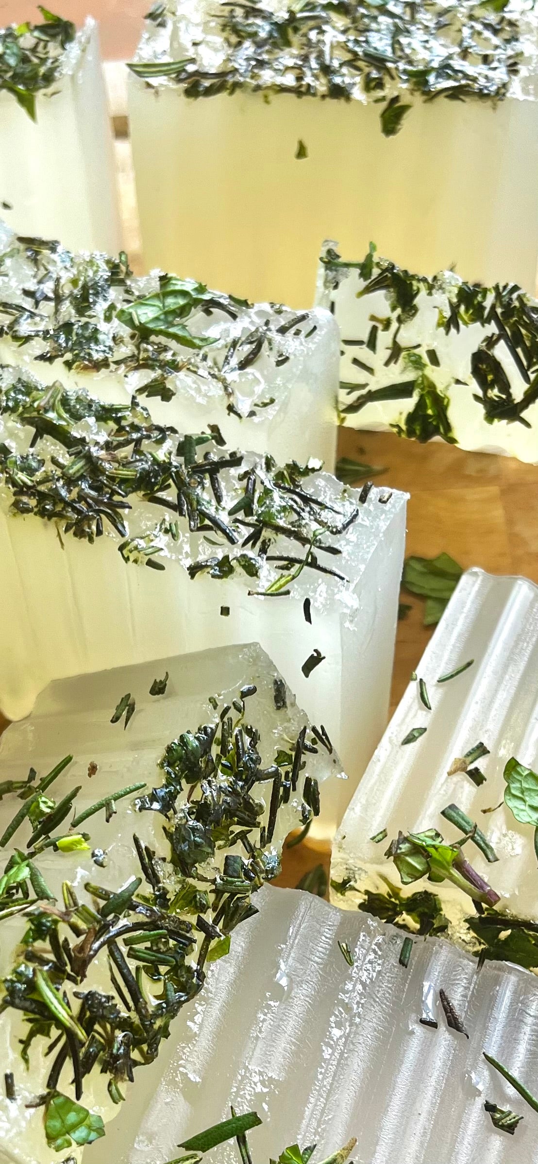 Coconut Rosemary Mint Soap