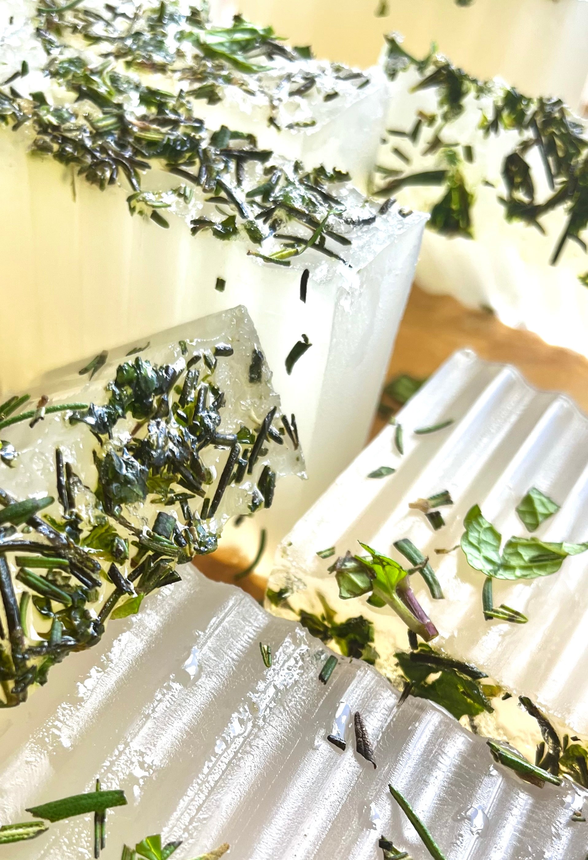 Coconut Rosemary Mint Soap