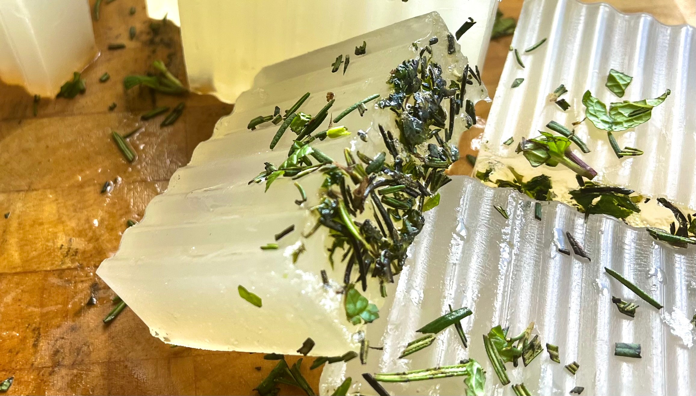 Coconut Rosemary Mint Soap