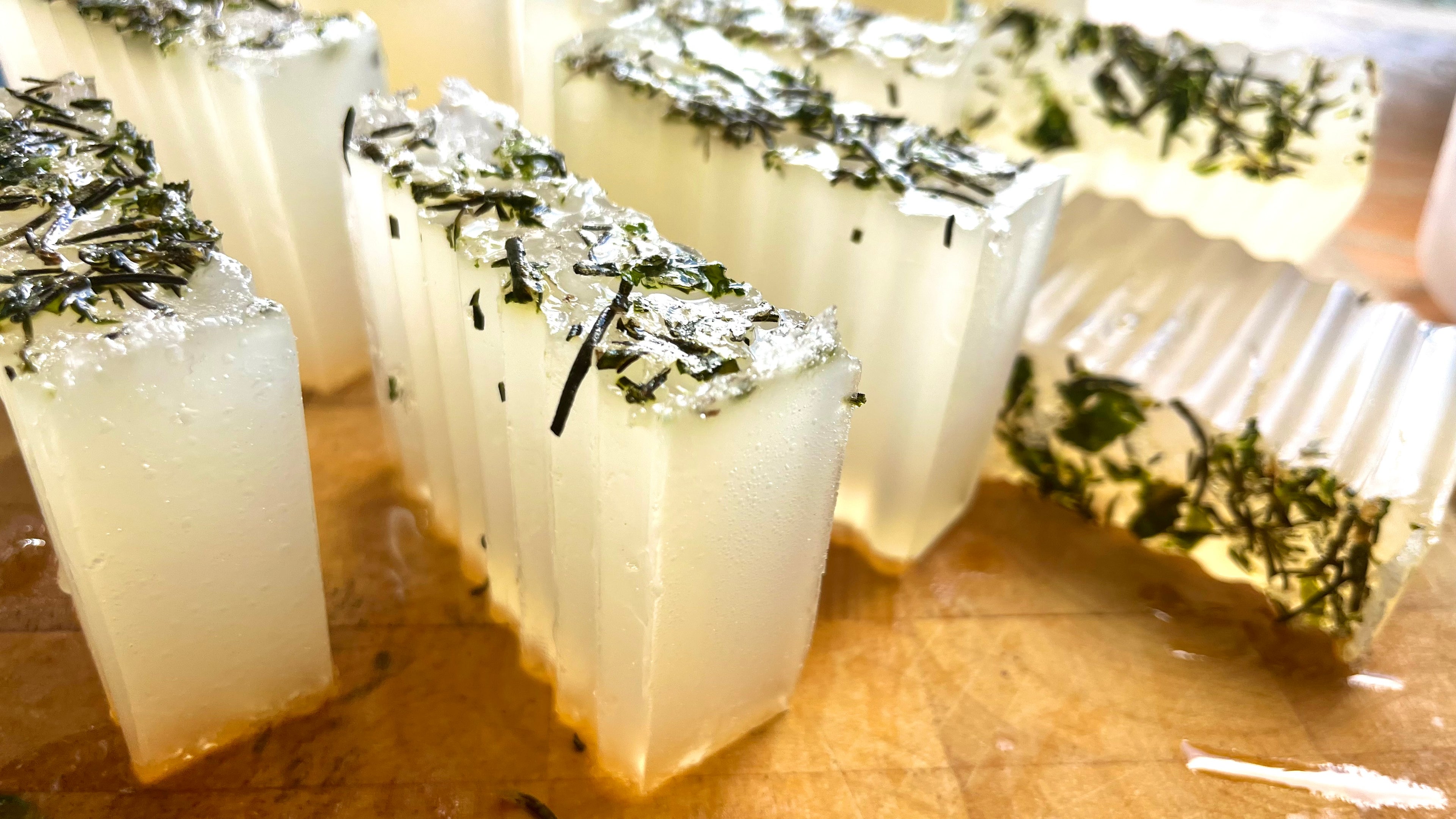 Coconut Rosemary Mint Soap