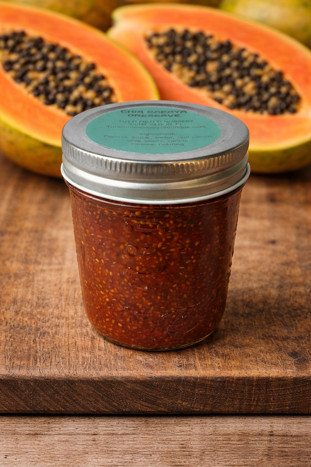 Papaya Chia Jam