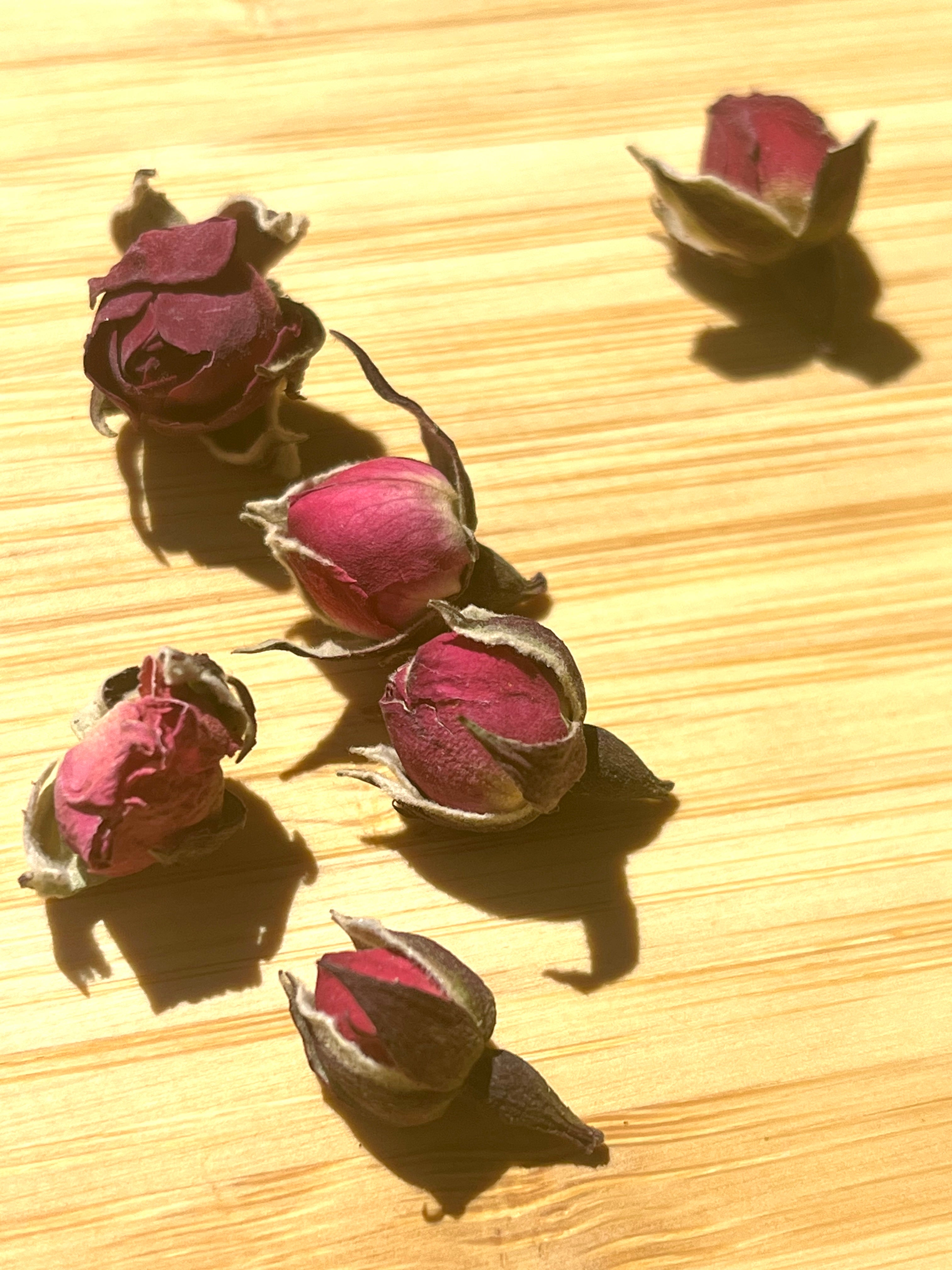 Dried Organic Rose Buds