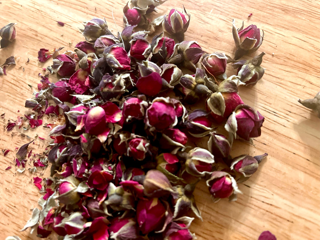 Dried Organic Rose Buds