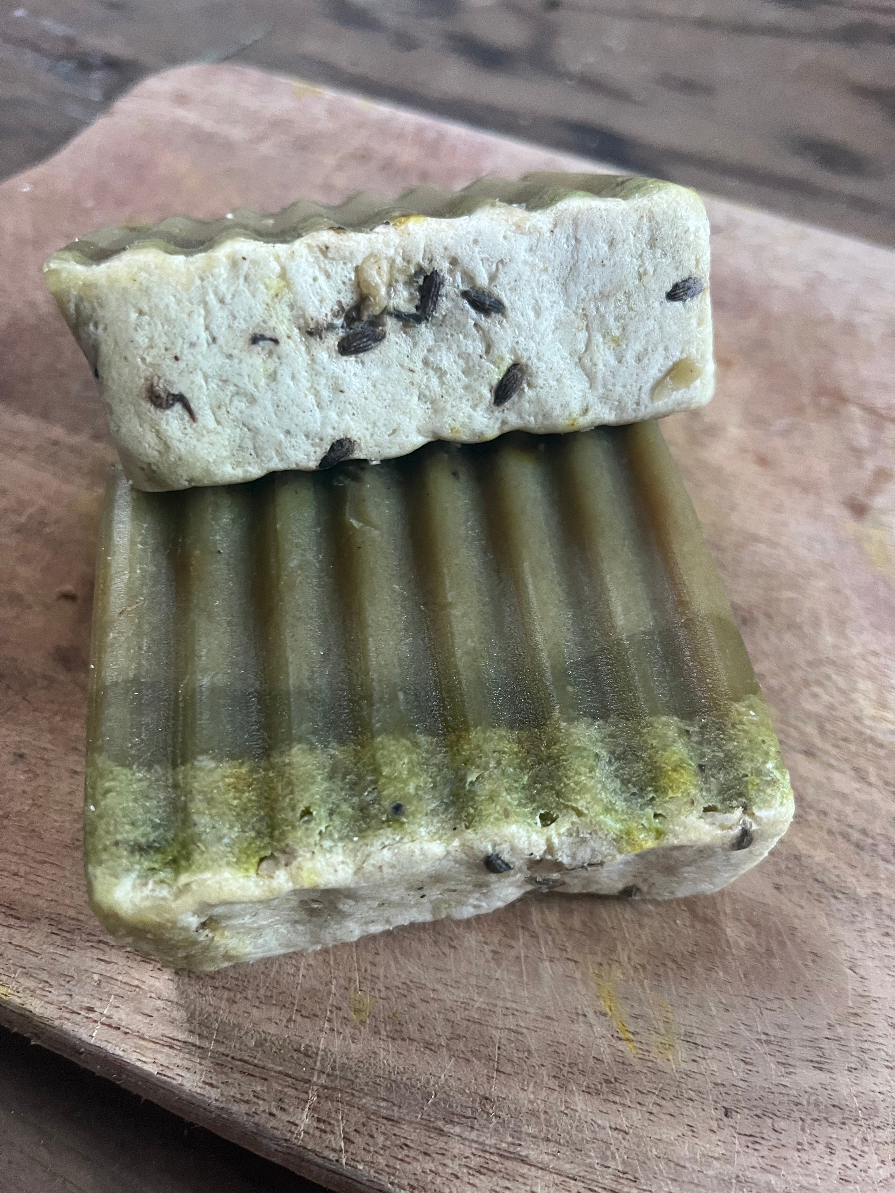 Green Tea Lavender Turmeric Soap